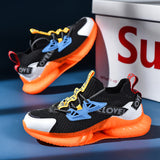 Colorful Luminous men's Shoes Particles Lightweight Coconut Casual Tide Running Shoes For Night Running